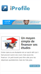 Mobile Screenshot of iprofile.fr